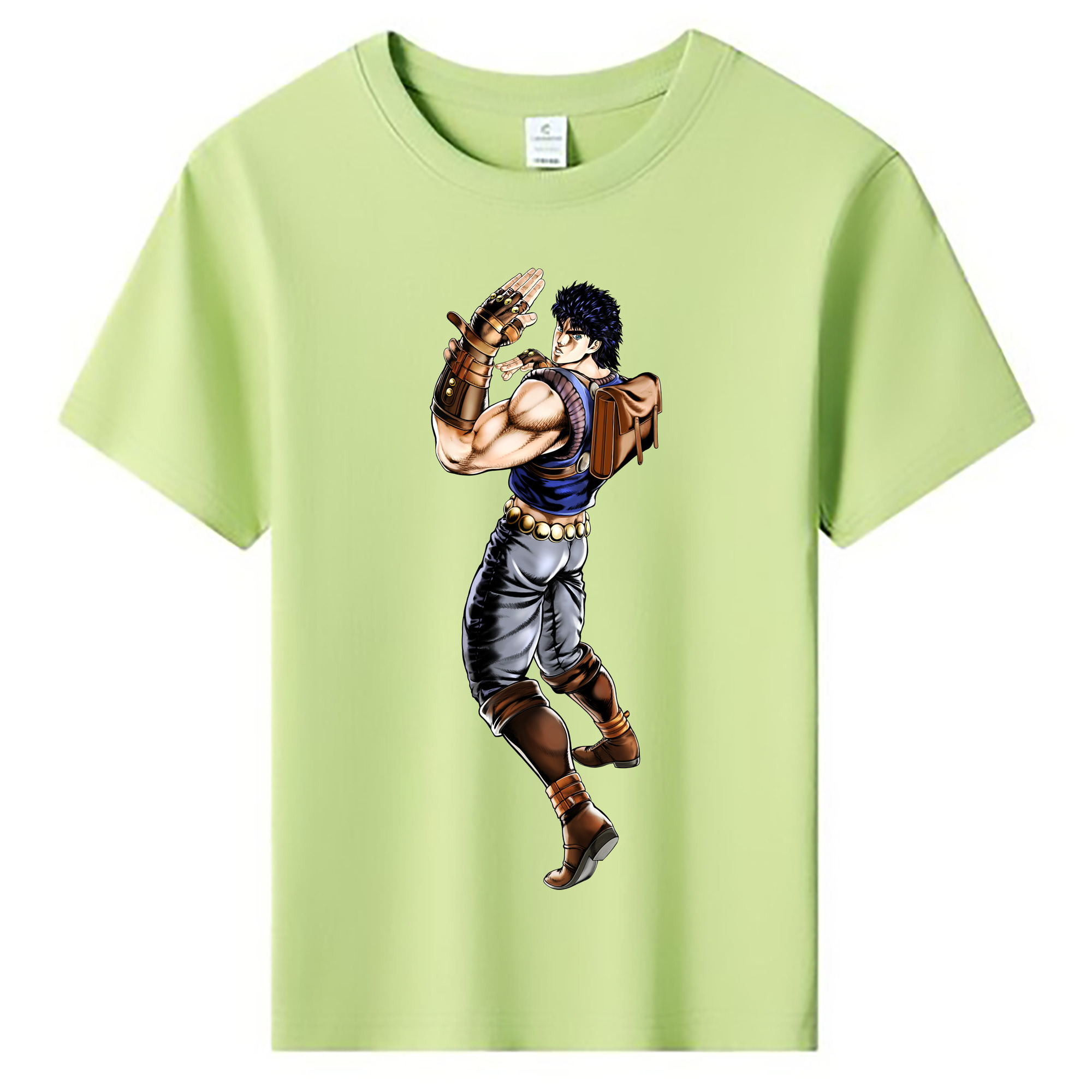 （画像用） ジョジョの奇妙な冒険 /ジョナサン?ジョースター JoJo's Bizarre Adventure Jonathan Joestar 綿100％キッズTシャツ（フロントプリント）